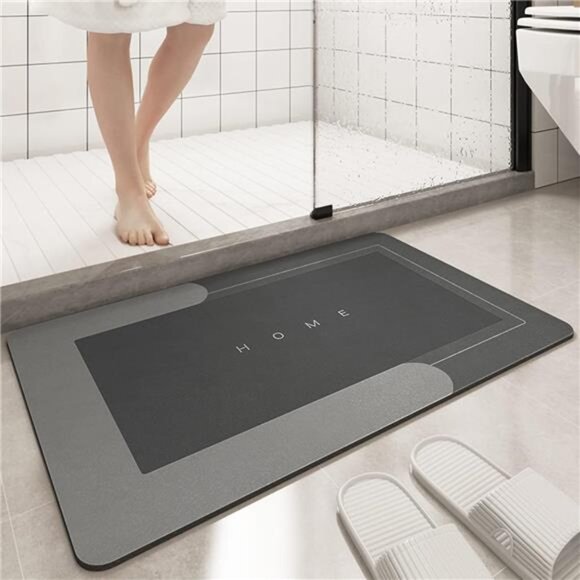 Super Absorbent Bath Mat, Quick-drying Bathroom Mats, Super Absorbent Living - Picture 1 of 7